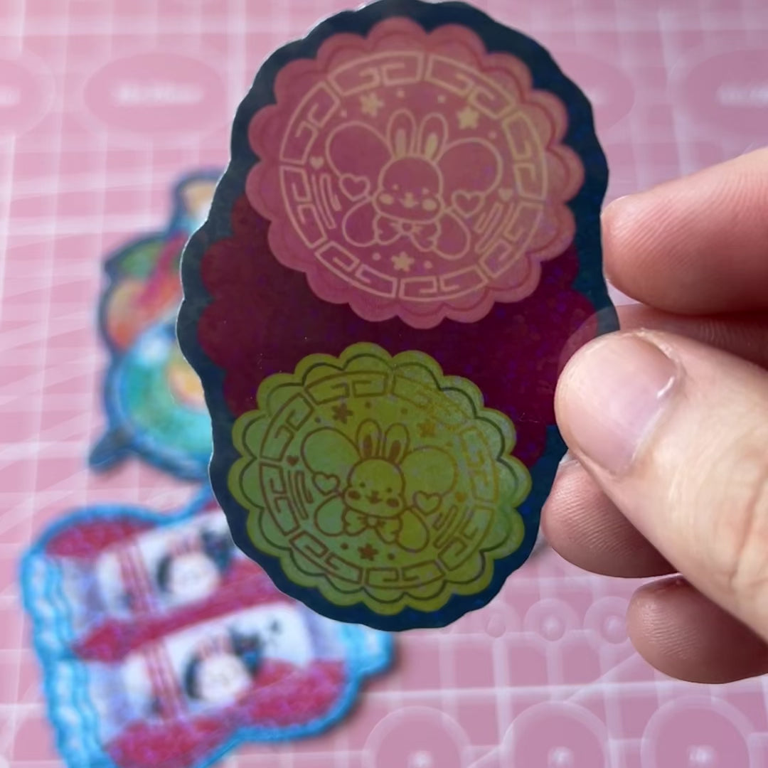 Sticker Set - Moon Cake Festival