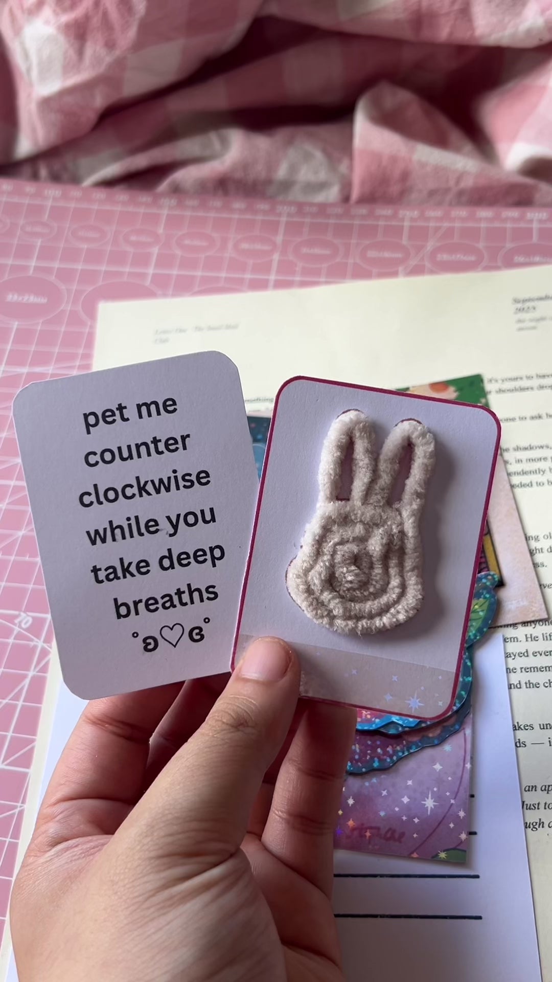 Bunny Texture Card - September Edition
